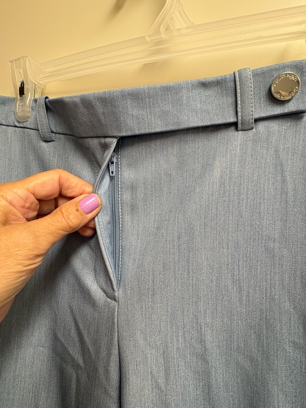 Calvin Klein Blue, Straight Leg Dress Pants NWT - Picture 4 of 12